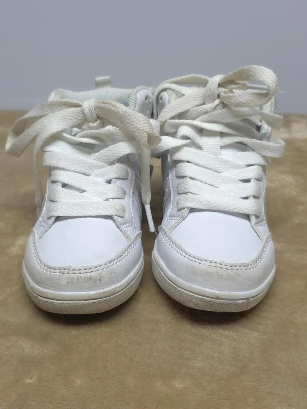 Kids Shoes Lot 2 Wonder Nation Boots 7 Rebel Primark High Tops 8 Black White